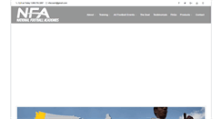 Desktop Screenshot of nationalfootballacademies.com